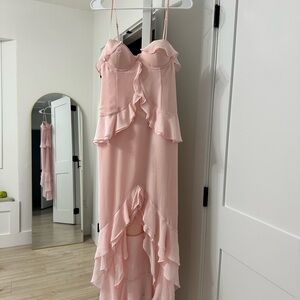 Lovers + Friends Soft Pink Dress (Worn Once, Like New!)